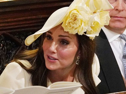 Katalin hercegné nagyon ismerős ruhában jelent meg Harry és Meghan Markle esküvőjén