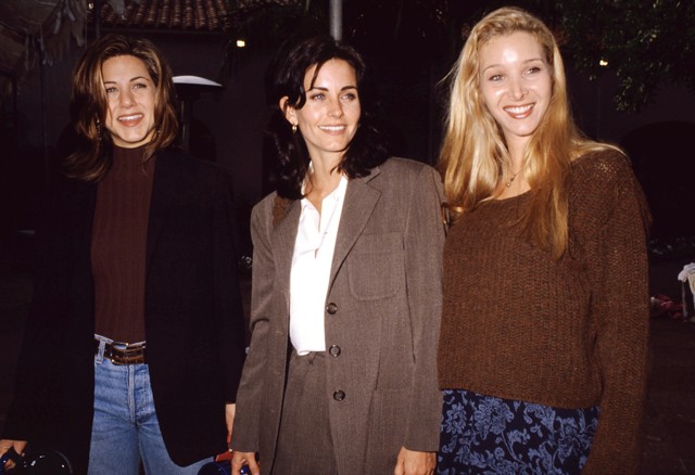 Jennifer Aniston Courtney Cox Lisa Kudrow Friends