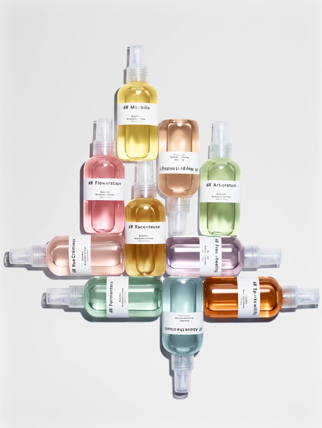 Egy gardróbnyi illat érkezett a H&M-be! 25 illatból álló parfümkollekcióval rukkolt elő a divatmárka