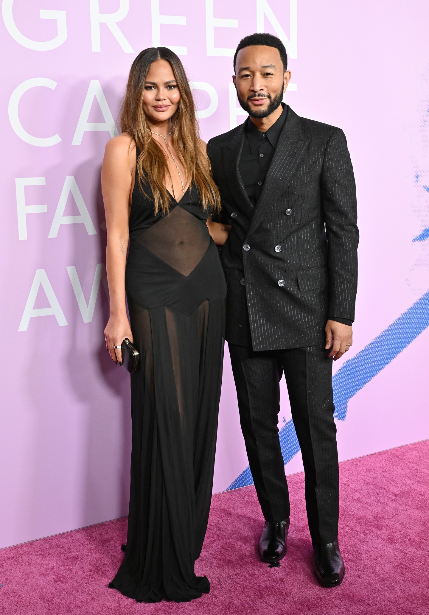 Chrissy Teigen és John Legend, Greencarpet Fashion Awards 2024