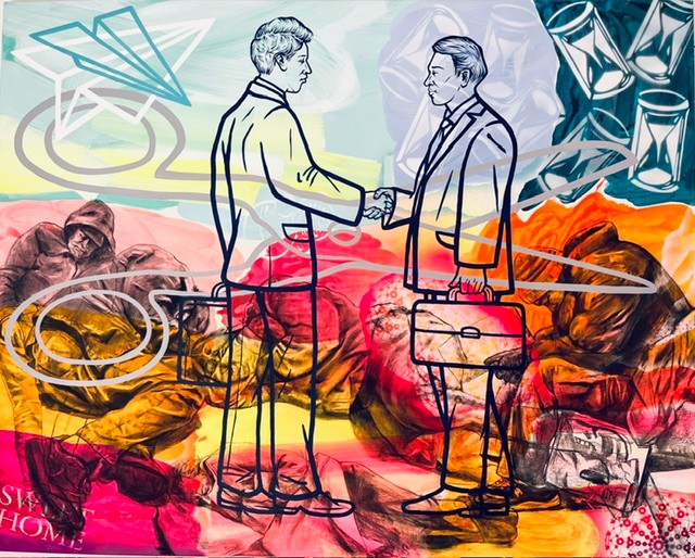 Soós Nóra kiállítása a Képező Galériában látható