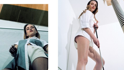 Szepesi Melinda és Szabó Ádám együtt golfoznak