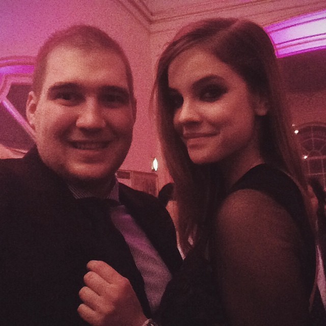 És persze, nincsen GLAMOUR buli Palvin Barbi nélkül.