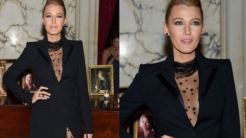Blake Lively szexi cicaszettben