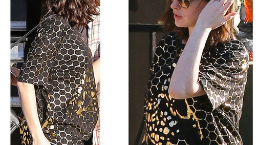 Látod? Bizony kerekedik Anne Hathaway pocakja!