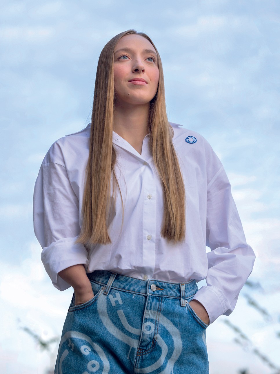 | Pamut ing és farmernadrág HUGO-Van Graaf