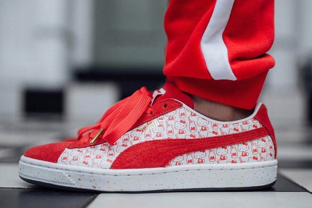 Puma X Hello Kitty Suede