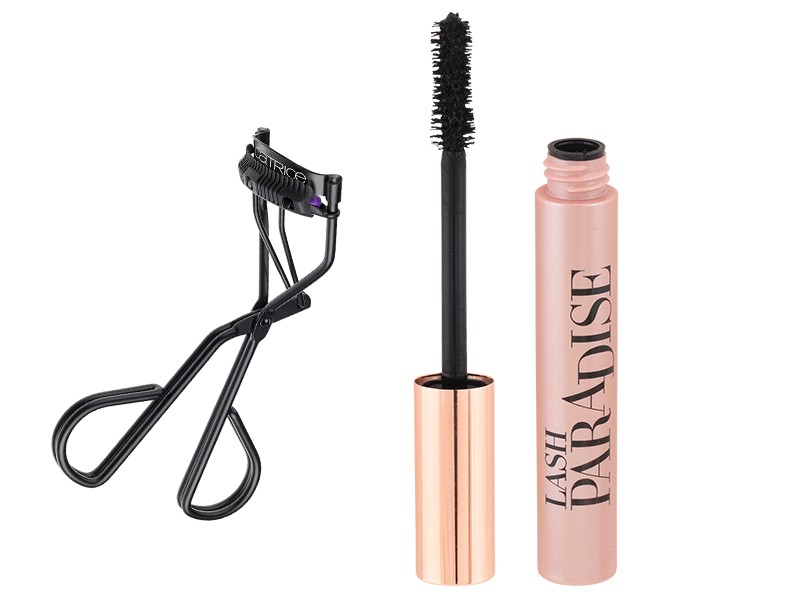 Szempillagöndörítő CATRICE 1329 Ft, Lash Paradise Intense Black szempillaspirál L&#8217;ORÉAL PARIS 4799 Ft
