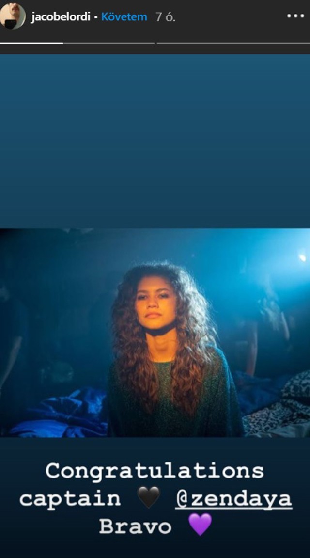 Így reagált Zendaya Emmy-díjára exe, Jacob Elordi