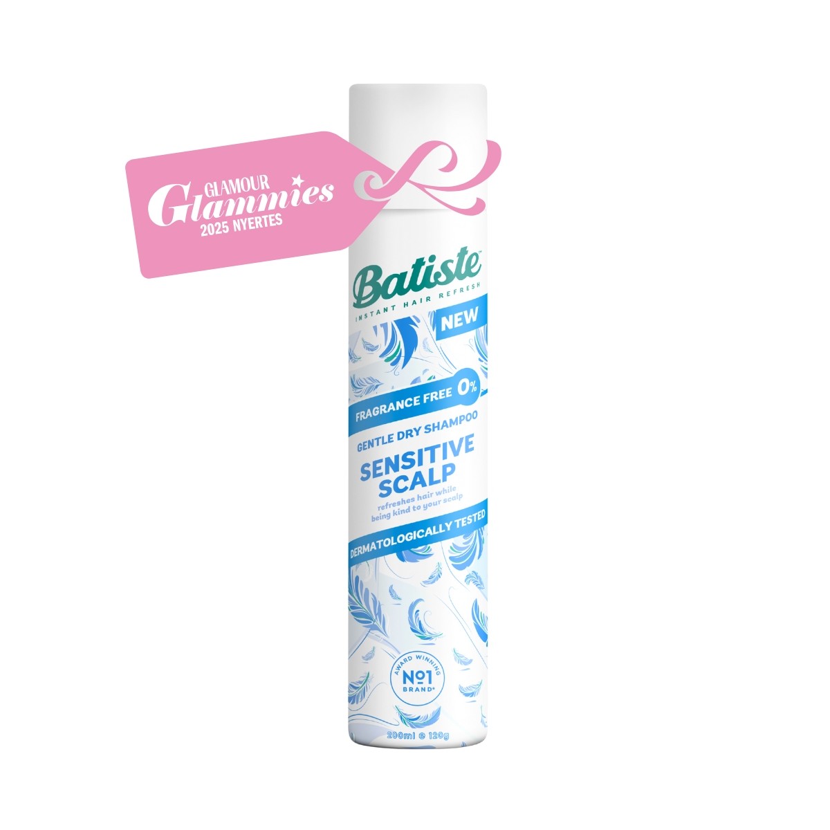 A legjobb hajformázó: Batiste Sensitive Illatsemleges Szárazsampon Érzékeny Fejbőrre