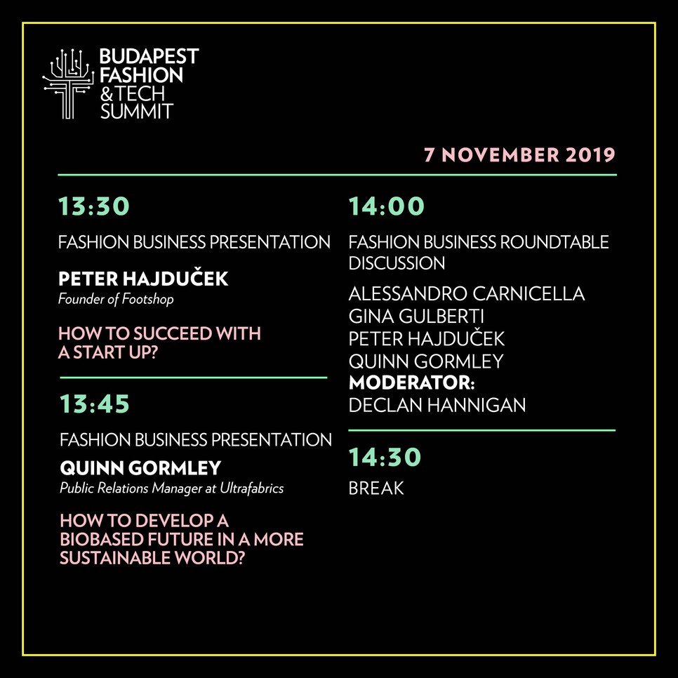 Íme a budapesti divathét szakmai konferenciájának teljes programja!