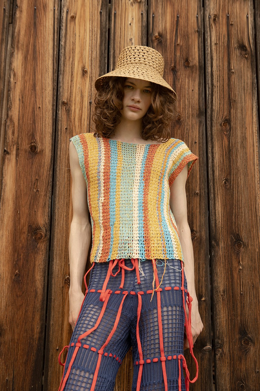 Ruha: Bárány Judit, kalap: H&M