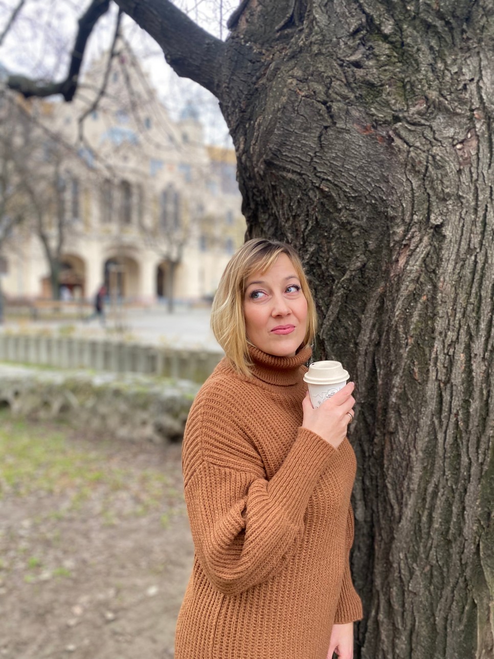 Kovács Marina a Leves'M Levesbár tulajdonsosa