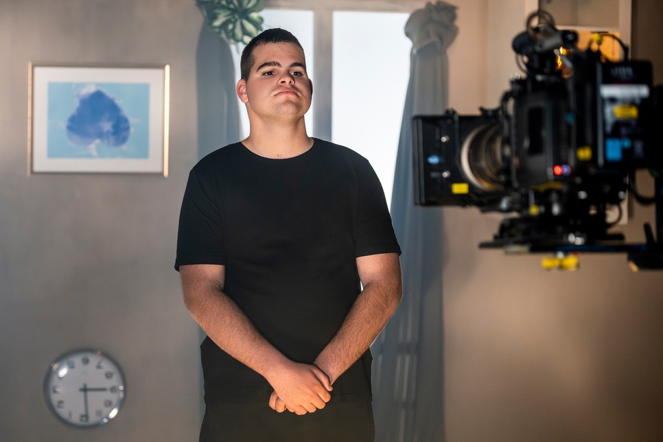 Bárány Attila, a klip főszereplője profi módon teljesítette a kihívást