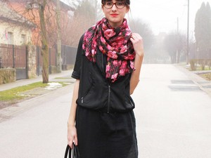 Saját kreációjában a blogger