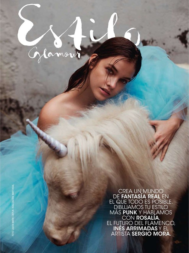 Palvin Barbi és az unikornis