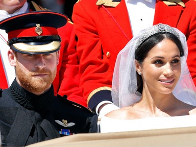 Videón, ahogy Meghan Markle őrülten bulizik Harry herceggel az esküvőjükön