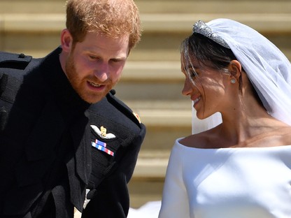 Hoppá! Harry herceg exének arca mindent elárult, amikor meglátta a menyasszonyt!