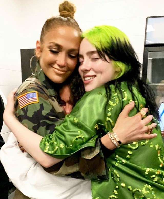 Billie Eilish és Jennifer Lopez