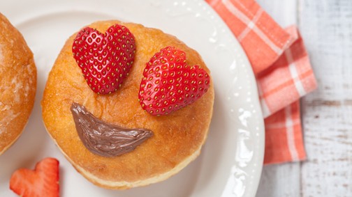 Ilyen finom nutellás fánkot még soha nem ettél