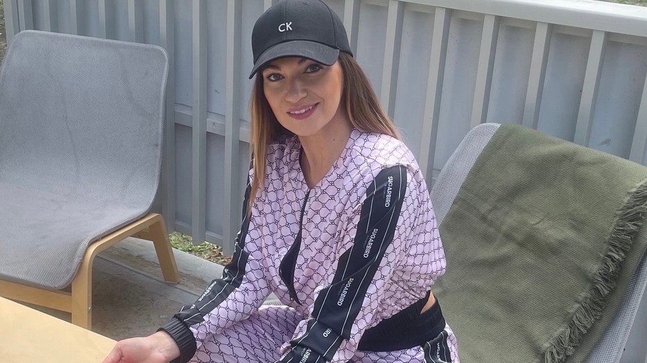 Dombai Laura ma kedvenc melegítő szettjét viselte