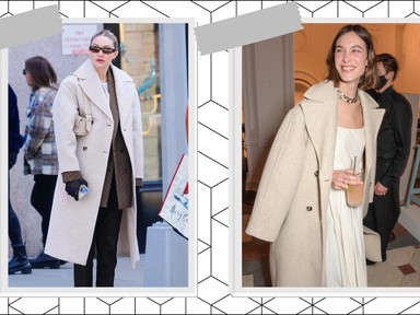 A sztárok új szintre emelték a női téli kabát fogalmát