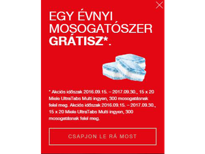 Bízd rá magad az új G 6000 EcoFlex mosogatógépre!