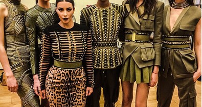 Jön a Balmain hadsereg! És Kim Kardashian a hadvezér