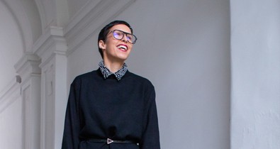 Kovács Delinke elárulja, miért a fekete az egyik kulcsárnyalata az öltözködésének