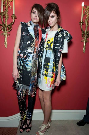 Az új Fashion East kollekció: 50-es évek némi punkkal vegyítve, nyomott minták és bőr minden mennyiségben