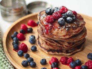 Anyák napi mentes finomságok: amerikai palacsinta – vegán életmód és táplálkozási tanácsadó ajánlásával