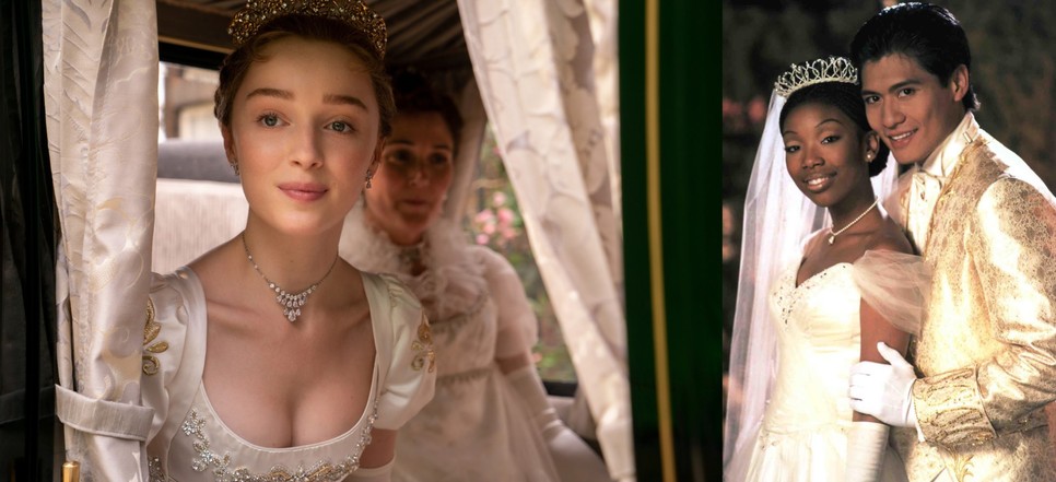 Észrevetted ezeket az összefüggéseket a Bridgerton család és a Hamupipőke kosztümjei között?