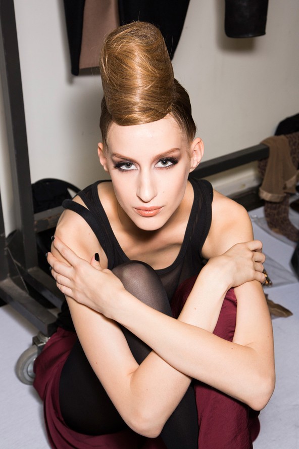 Adamik Luca a Jean-Paul Gaultier backstage-ben