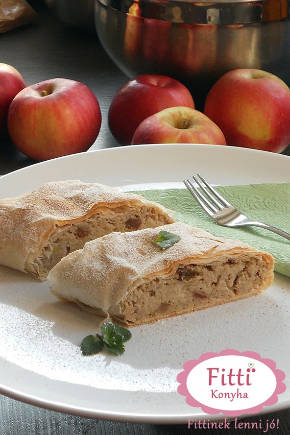 Almás rétes - A legdiétásabb és legegyszerűbb süti
