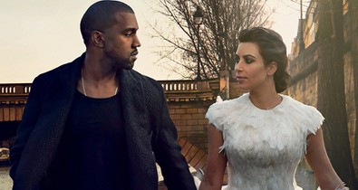 Kim Kardashian és Kanye West címlapja bukás