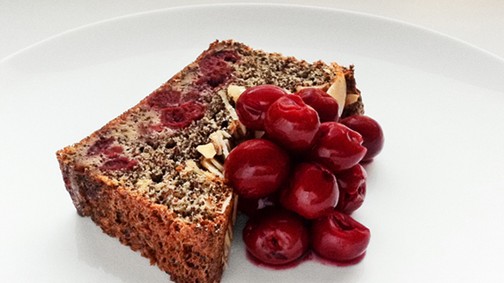 Meggyes-mákos sütemény