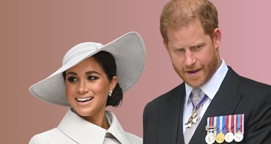 Meghan Markle combig felvágott ruhában indult bulizni, Harry herceggel azonnal ellopták a show-t