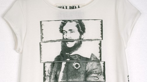 Kossuth, Petőfi  és a forradalmi pólók a Sugarbird minikollekciójában