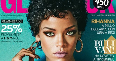 Végre megérkezett! Itt van a GLAMOUR januári-februári száma! Címlapon Rihanna
