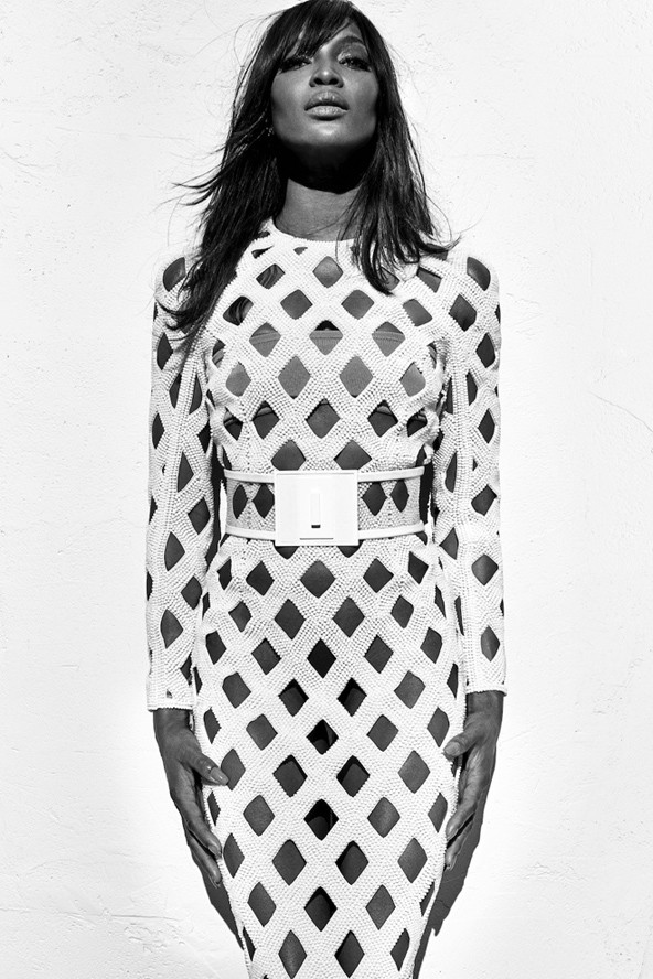 Naomi Campbell a Balmain 2016-os tavasz-nyári kampányában