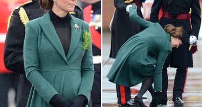 Kate Middleton stílusos botlása