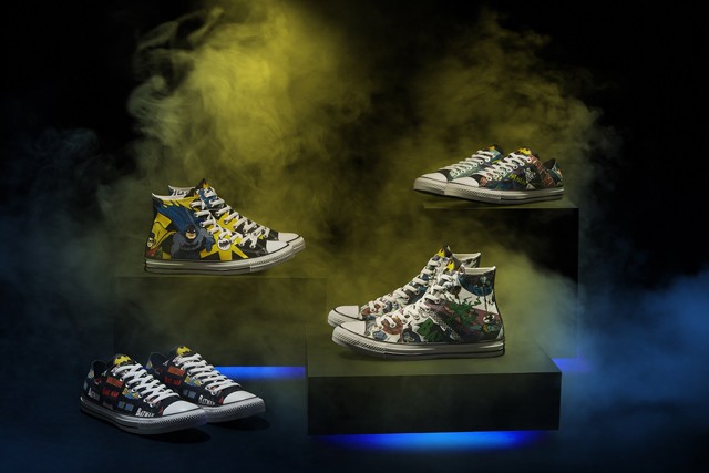 A Converse őrületes Batman cipőkollekcióval ünnepli a sötét hős 80. születésnapját