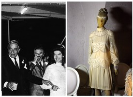 Amikor Jackie Kennedy 1968-ban feleségül ment második férjéhez, Arisztotelész Onasszishoz, egy elefántcsontszínű rakott szoknyát és magas nyakú csipkefelsőt viselt Valentino fehér kollekciójából. Az esküvői ruha abban az időben úttörőnek számított, hiszen szokatlanul rövid fazonú volt. A megjelenés akkora szenzációt keltett, hogy a divatház még ugyanabban az évben egy teljes kollekciót szentelt Jackie-nek, amelyet „a haute couture iránti szerelmi vallomásomnak” nevezett. Ennek hatására a fehér a Valentino-piros mellett a divatház másik meghatározó színévé vált.