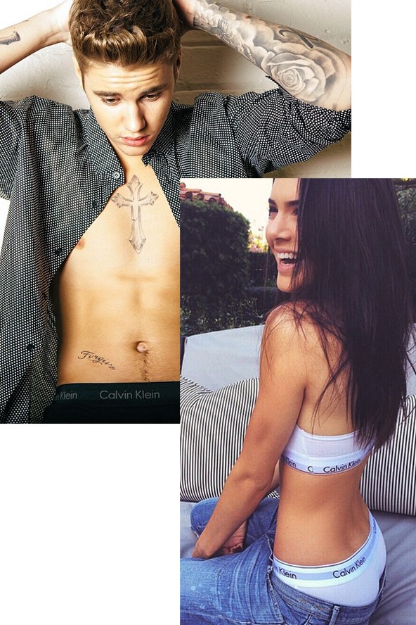 justin bieber, kendall jenner