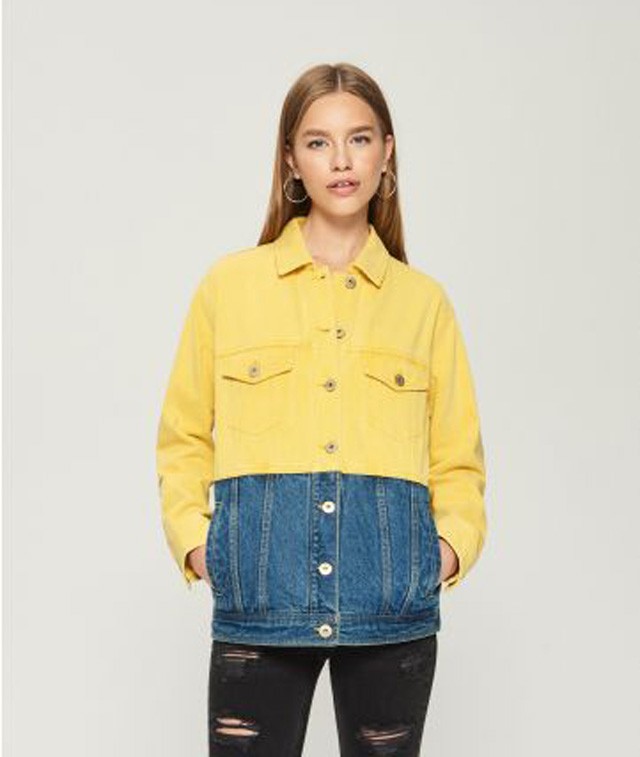 Kombinált anyagú dzseki SIN-SAY 10 995- sin-say.com