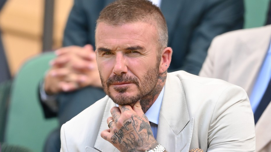 David Beckham nagyot hibázott, majd gyorsan megpróbálta helyrehozni