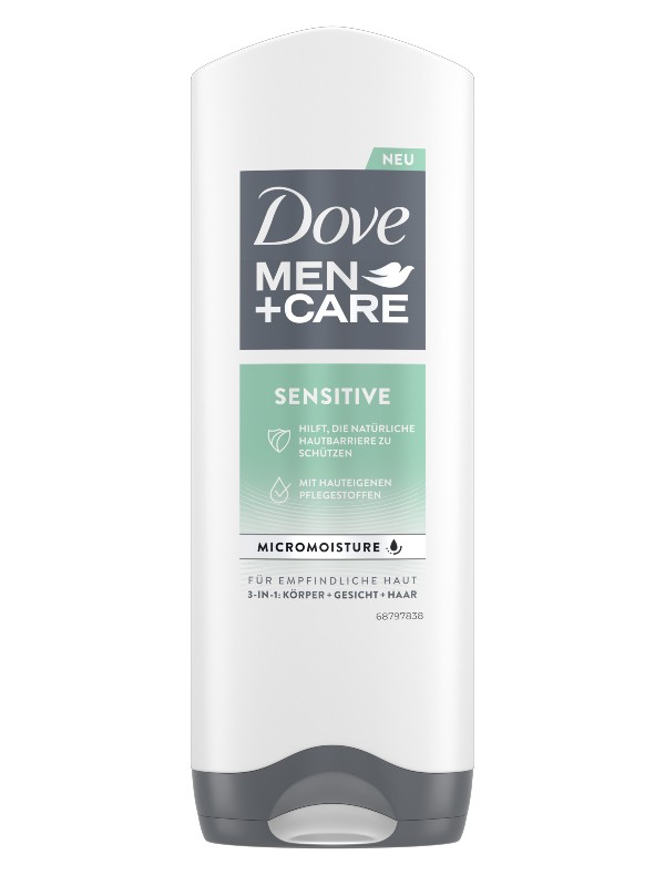 Praktikus és kíméletes tisztítás? Gyerekjáték lehet egy hidratáló, multifunkciós tusfürdővel, amely samponként is megállja a helyét. - Men + Care tusfürdő érzékeny bőrre DOVE 1579 Ft/400 ml