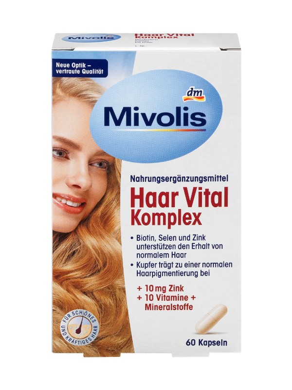Haar Vital Komplex étrend-kiegészítő kapszula MIVOLIS/DM 1199 Ft/60 kapszula