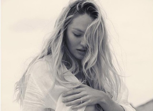 candice swanepoel, várandós, terhesség, instagram, szülés, topmodell, victorias secret