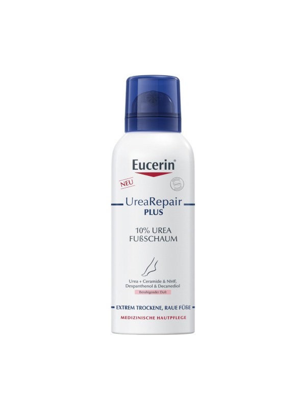UreaRepair Plus 10% lábápoló hab EUCERIN 5899 Ft/150 ml (39,32 Ft/ml) az Unipatika üzleteiben és online, a GLAMOUR Summer Week kuponnal, 25% kedvezménnyel 4424,25 Ft
